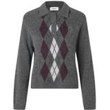 Modström - Top lange mouw 58897 - Grijs - Longsleeves