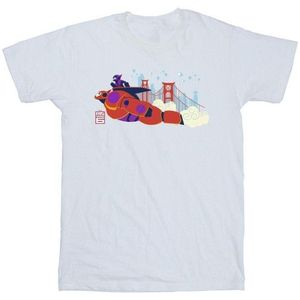 Li-cense Disney heren big hero 6 baymax hiro brug t-shirt