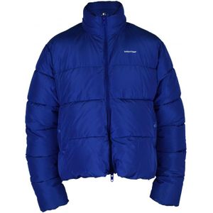 Balenciaga - Jas - Blauw - Waterdicht - Nylon - Hoge Kraag met Afneembare Capuchon
