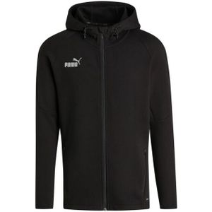 Puma - Teamfinal Casuals - Hoodie - Zwart - Volledige Ritssluiting