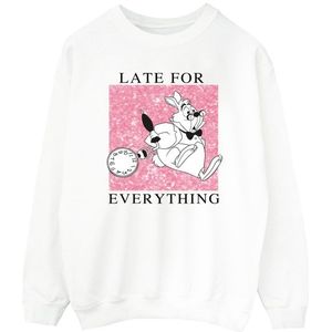 Li-cense Disney heren alice in wonderland konijn sweatshirt