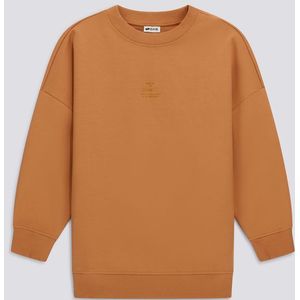 Bruine dames sweater "GAS LOGO