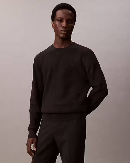 Calvin Klein Sweatshirt LV04LB327G Zwart