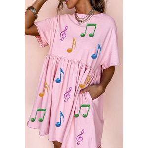 Muzieknoot Mini Jurk
