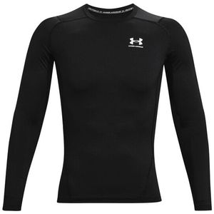 Under Armour - Thermoshirt - Zwart - Elastaan, Polyester - Crew Neck