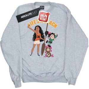 Li-cense - Disney - Sweatshirt - Multicolor - 50% Katoen, 50% Polyester, Gedrukt, Crew Neck