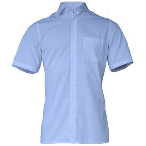Marvelis - Heren Shirt - Korte Mouwen - Chambray - 100% Katoen