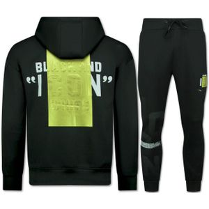Top-Star - ICON Hoodie - Joggingpak - Zwart - Gouden Print