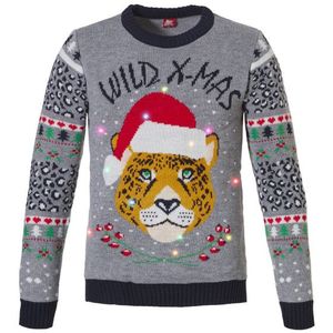 Apollo - Foute Kersttrui - Dames - Met Verlichting - Gebreid