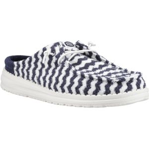 HEYDUDE - Wendy Slip - Navy Blazer/Egret - Mules