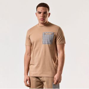 Weekend Offender - Gorman House Check - T-shirt - Cognac