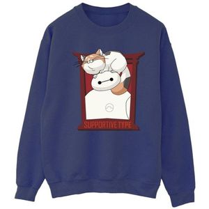 Li-cense Disney dames big hero 6 baymax frame support sweatshirt