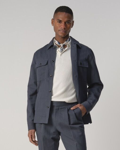 Dutch Dandies - Catania - Overshirt - Navy