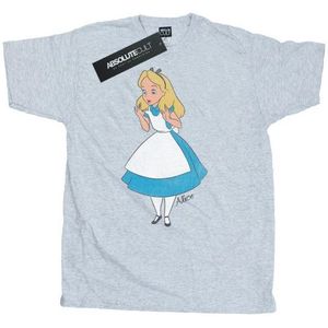 Li-cense Disney heren alice in wonderland verrast alice t-shirt