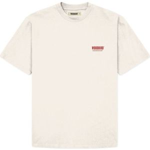 Woodbird - 2546-401 - T-shirt - Ecru - Korte Mouw