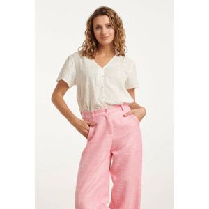 Smashed Lemon 25147 te brie anglaise blouse |