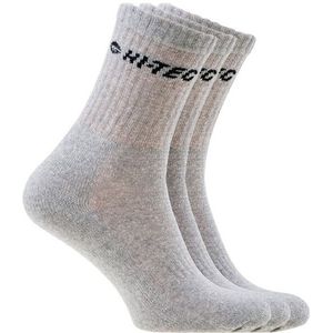 Hi-Tec Chiro - Sportsokken - Set van 3 - Katoen/Polyester/Elastaan - Logo/Ribbed