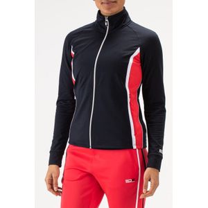 Sjeng Sports Sportjack Feyza Donkerblauw/Wit/Rood