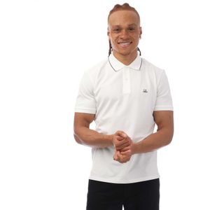 C.P. Company - Stretch Piquet - Poloshirt - Wit