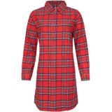 By Louise Dames pyjama nachthemd flanel geruit