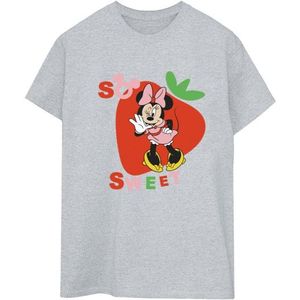 Li-cense - Minnie Mouse So Sweet Strawberry - T-shirt - Katoen