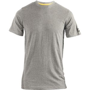 Caterpillar - Essentials - T-shirt - Grijs - Korte Mouwen - 100% Katoen