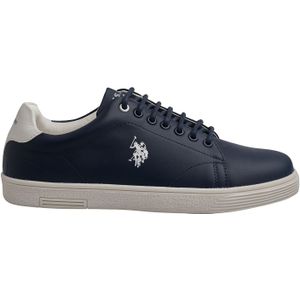 U.s. Polo Assn. - Sneakers - Blauw - Leer