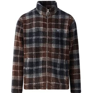 Barbour - English Country Style - Fleece Vest - Bruin - Tartanpatroon