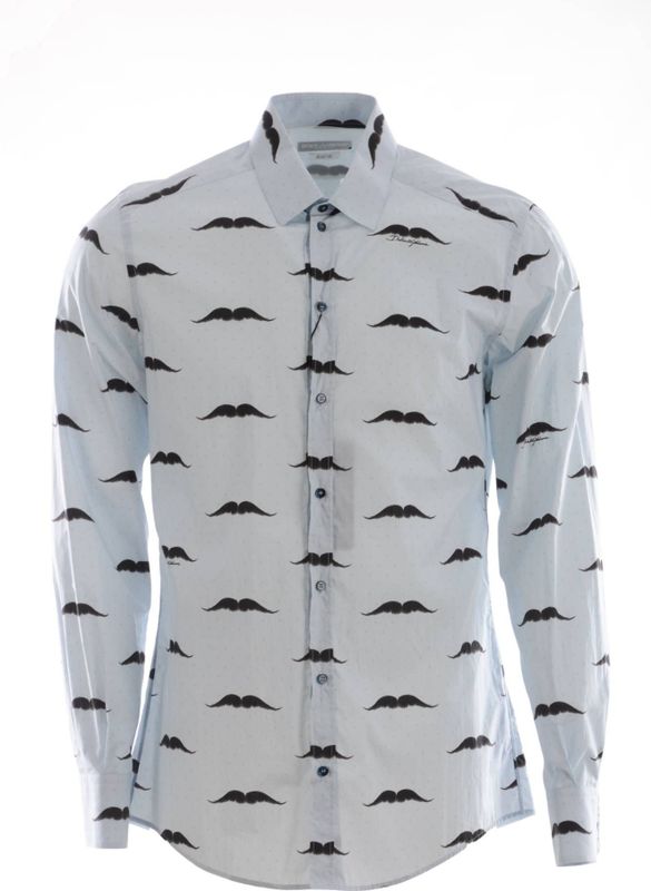 Dolce & Gabbana Mannen Snor Shirt