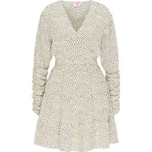 Mymo - Zomerjurk - Wit Zwart - Dames