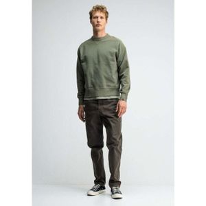 Butcher of Blue - Ben Loose Crew - Sweater - Groen - Organisch Katoen