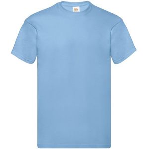 Fruit of the Loom - Unisex Origineel Katoenen T-shirt - 100% Katoen - Korte Mouwen