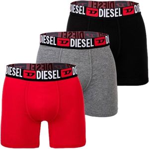 Diesel - Boxershorts - Drie Stuks - Stretchkatoen - Zwart