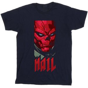 Li-cense Marvel heren avengers heil red skull t-shirt