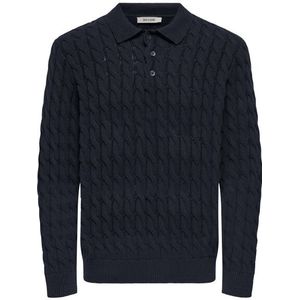 Only & Sons Trui 'KICKER'  navy
