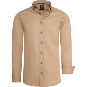 Rusty Neal - Slim Fit - Overhemd - Lange Mouwen - Contrasterende Stiksels