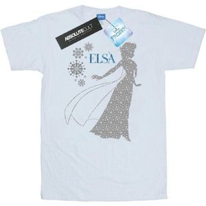 Li-cense Disney heren frozen elsa kerst silhouet t-shirt