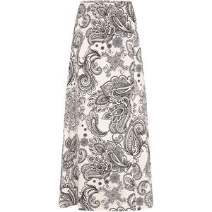 Dreimaster - Rok - Wit Zwart - Dames