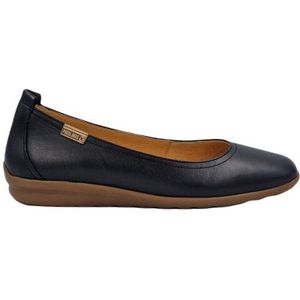Pikolinos - Alcoi - dames ballerina - zwart - Leer