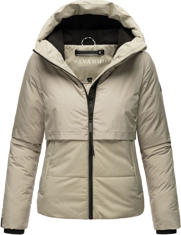 NAVAHOO Functionele jas 'Liebesküken XIV'  zwart