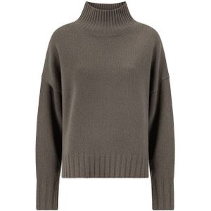 Knit-ted - Pullover 252P010 - Midden Grijs - Pullovers