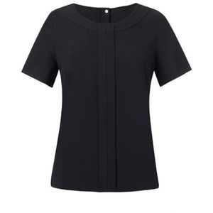 Brook Taverner Dames verona blouse met korte mouwen