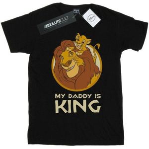 Li-cense Disney dames the lion king my daddy is king katoenen vriendje t-shirt