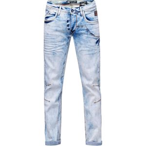 Rusty Neal - RUBEN - Jeansbroek - Ice Blue Used - Regular Fit