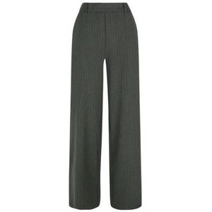 Elvira Casuals - Trouser Claire - Lange Broek - Groen - Trendy Dessin