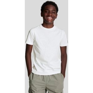 Lyle And Scott - Juniors Graphic Eagle - T-shirt - Wit - Korte Mouwen