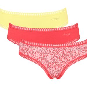 Sloggi - Hipster - Stretchkatoen - Drie Stuks