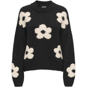 Jdy - Jdykilian Flower Pullover Knt - Dames - Gebreide Truien