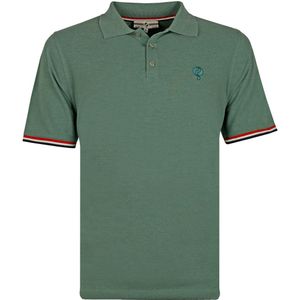 Q1905 Polo shirt bloemendaal grijs