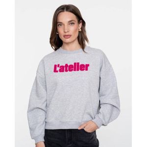 Geisha - Sweat 52601-41 - Grijs - Sweater